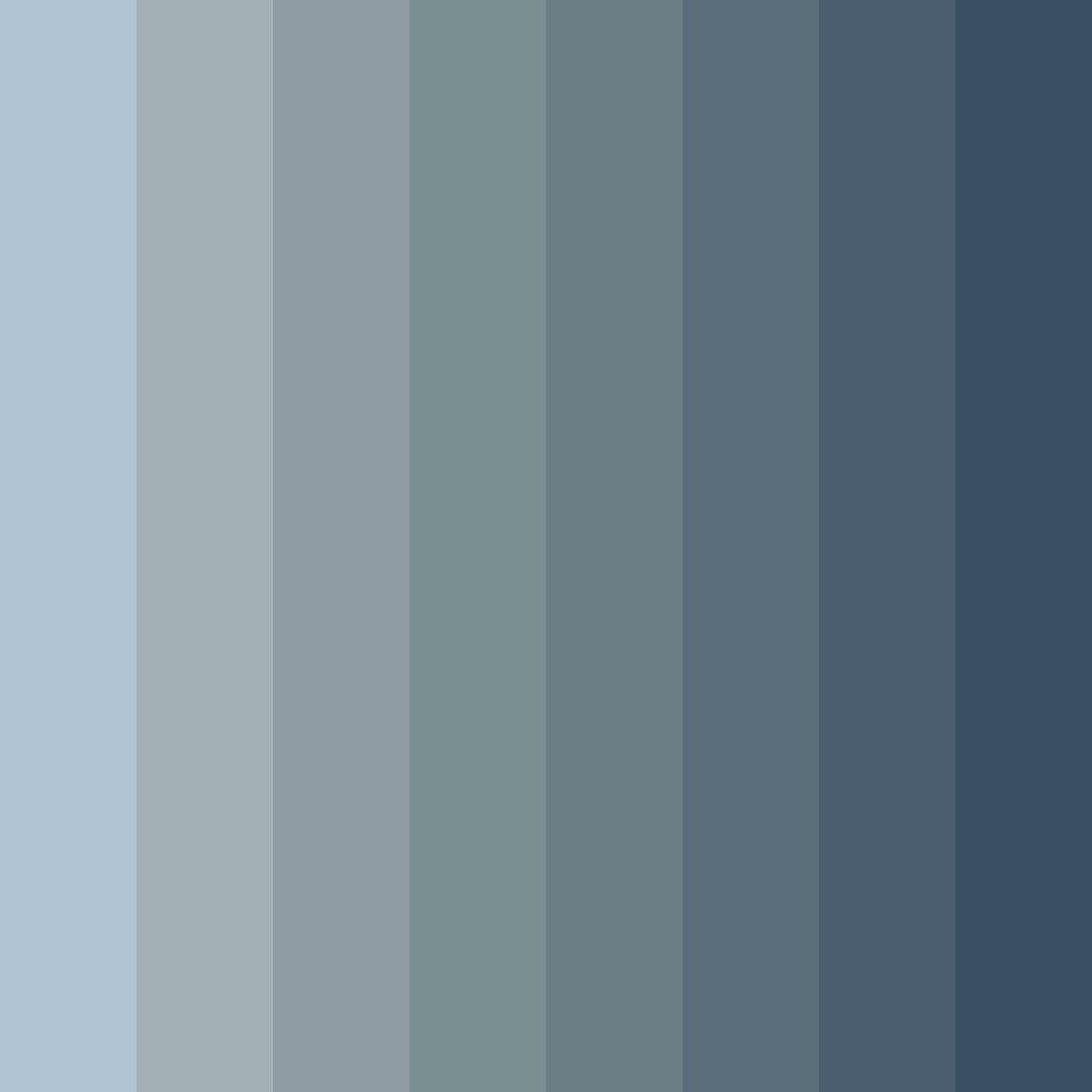 Download light gray blue color palette PNG image (square)