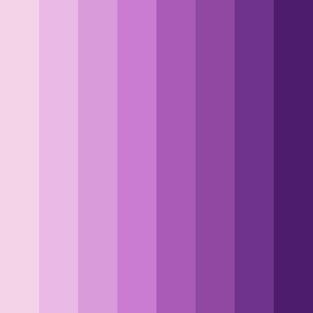 Download sweet purple color palette PNG image (square)