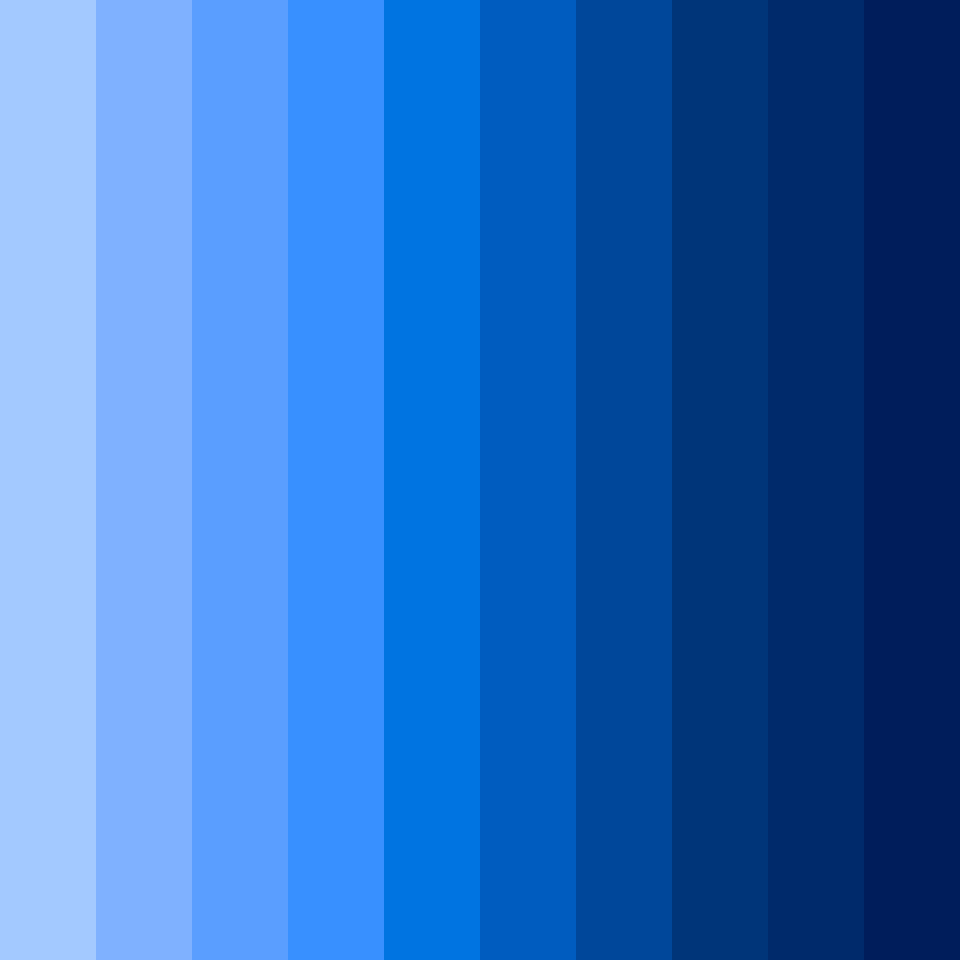 Download azure cascade color palette PNG image (square)