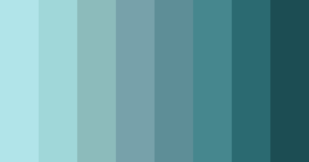 Download ocean breeze mystique color palette PNG image (landscape)