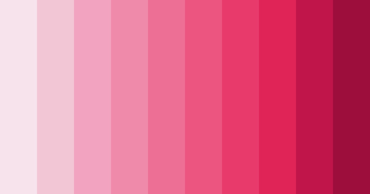 Download blush bouquet color palette PNG image (landscape)