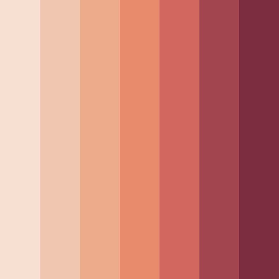 Download desert bloom color palette PNG image (square)