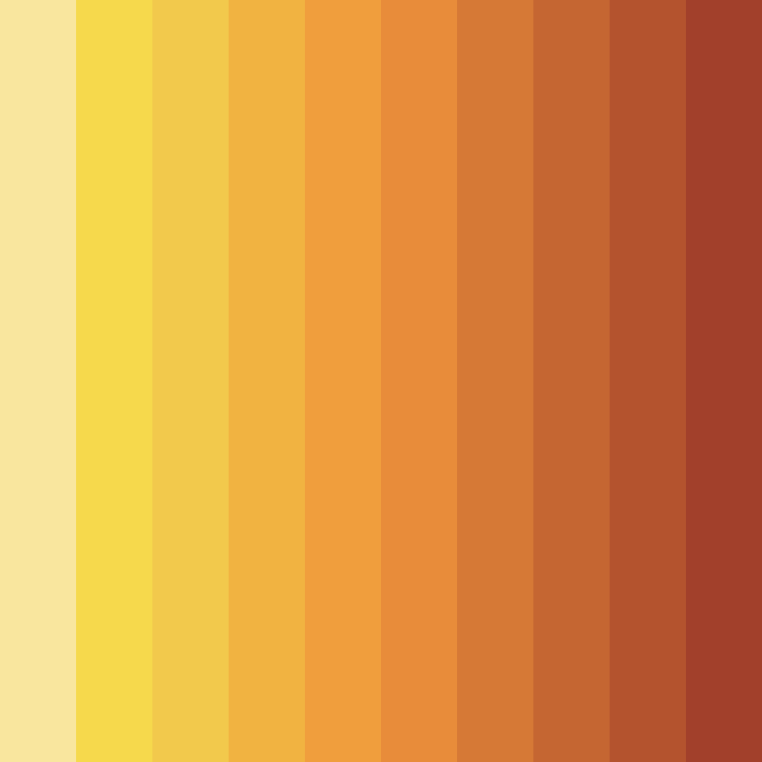 Download sunlit honeycomb color palette PNG image (square)