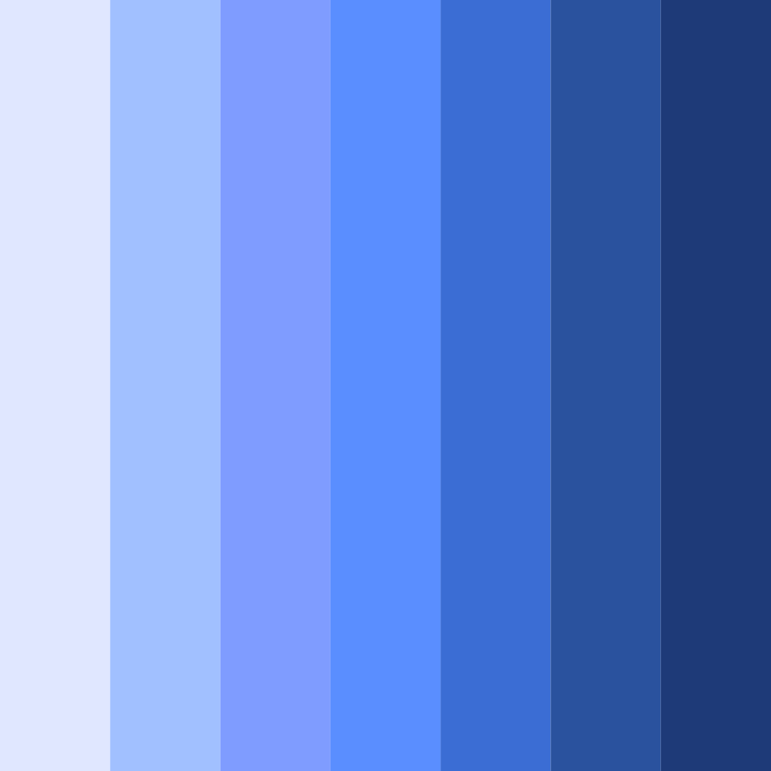 Download indigo dreams color palette PNG image (square)