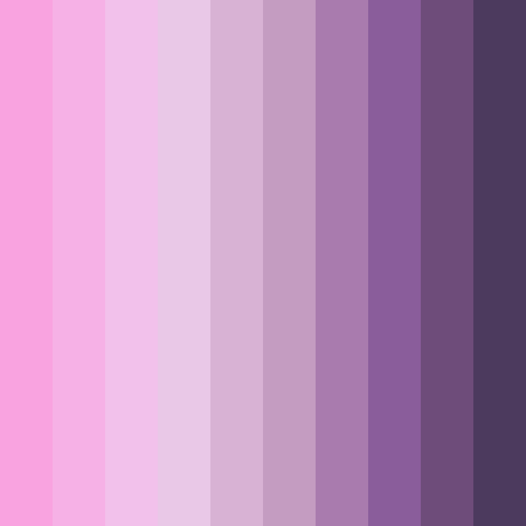 Download dreamy blossom color palette PNG image (square)