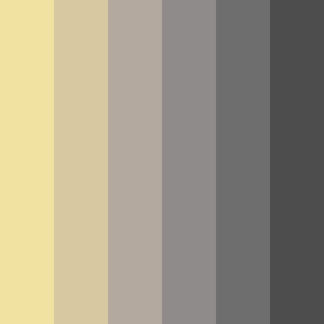 Download golden grey color palette PNG image (square)