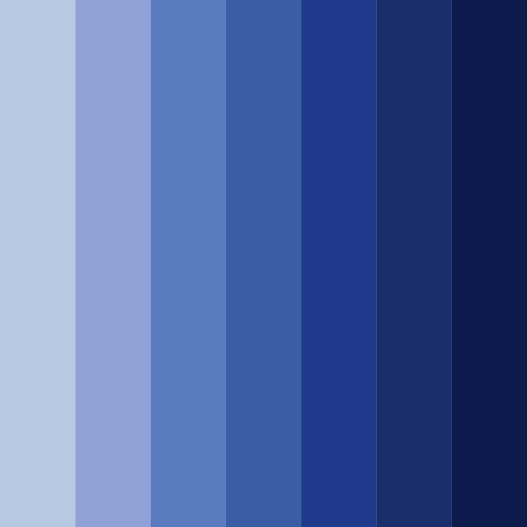 Download deep ocean serenade color palette PNG image (square)