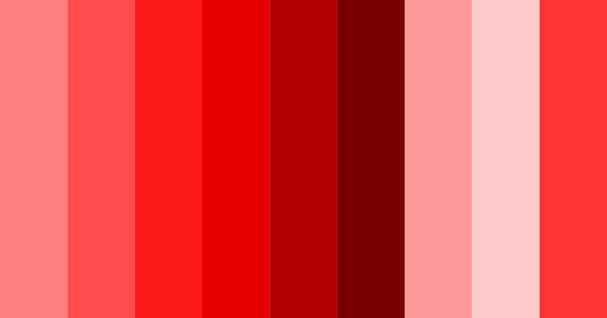 Download crimson embrace color palette PNG image (landscape)
