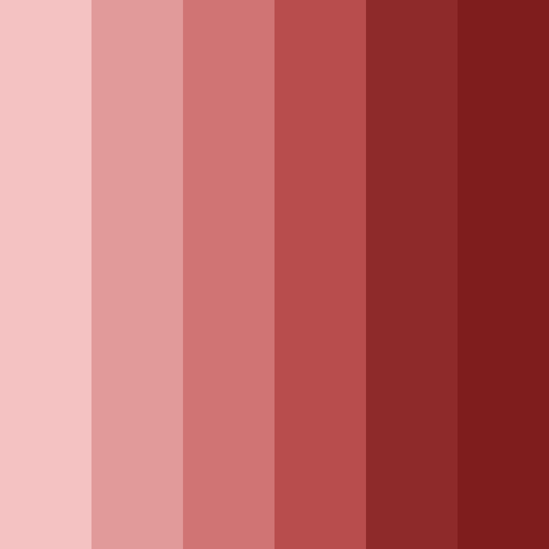 Download red elegance color palette PNG image (square)