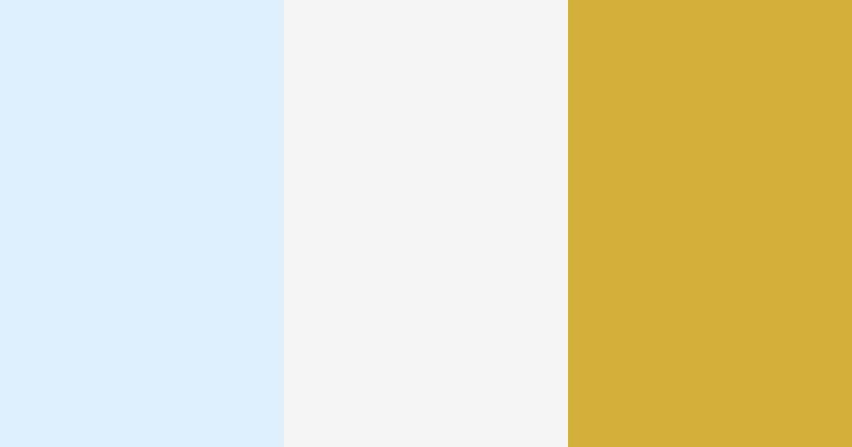 Download blue gold dream color palette PNG image (landscape)