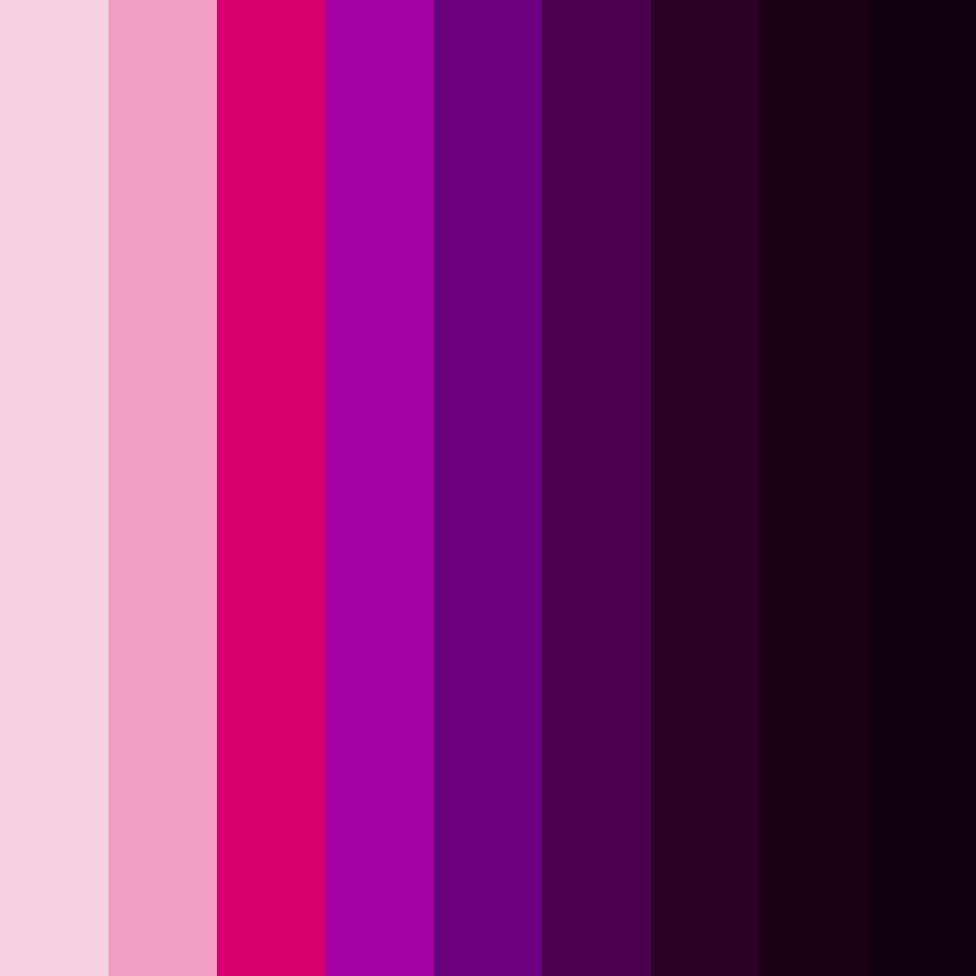 Download magenta mirage color palette PNG image (square)