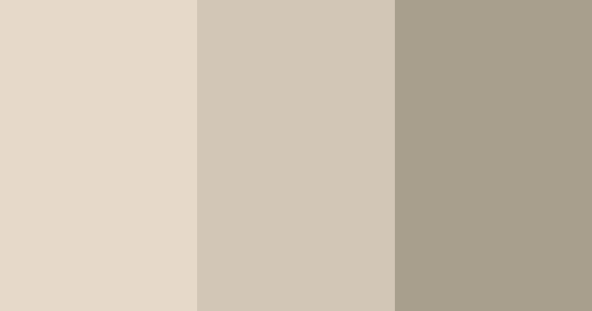 Download soft beige grey color palette PNG image (landscape)