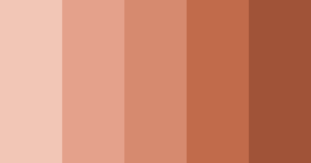 Download warm brick color palette PNG image (landscape)