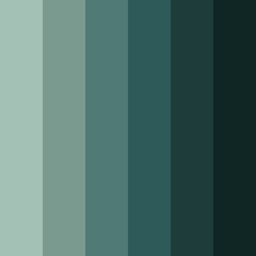 Download dark墨绿色 color palette PNG image (square)