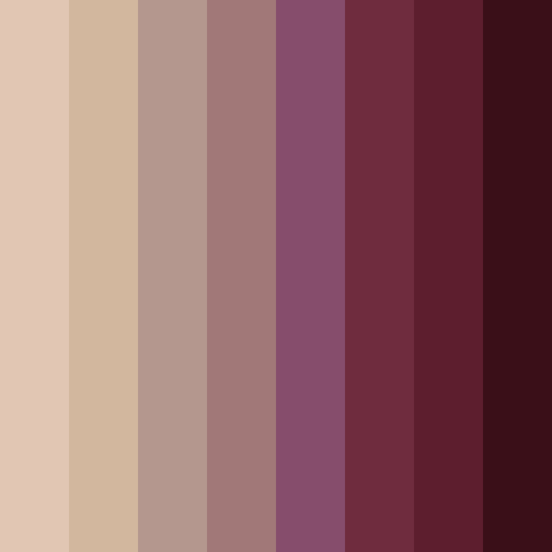 Download dusty trails color palette PNG image (square)