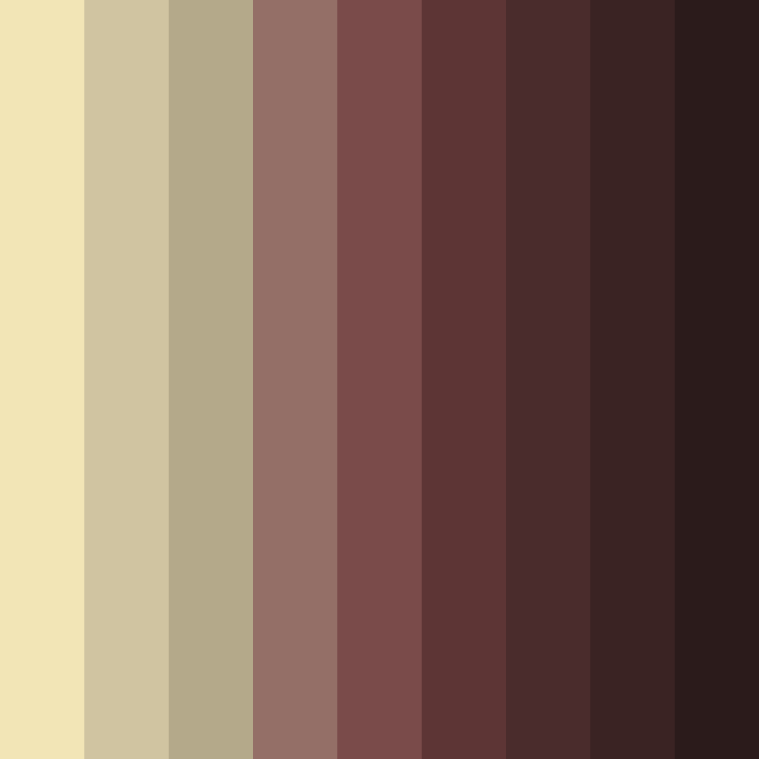Download exotic earthtones color palette PNG image (square)