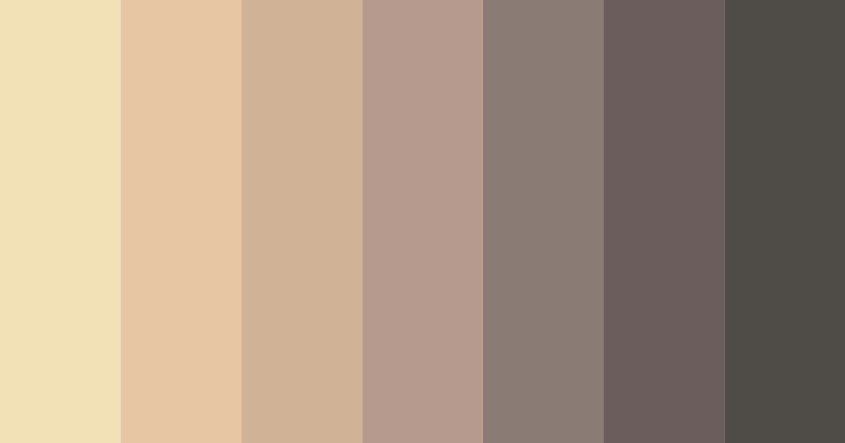 Download timeless elegance color palette PNG image (landscape)