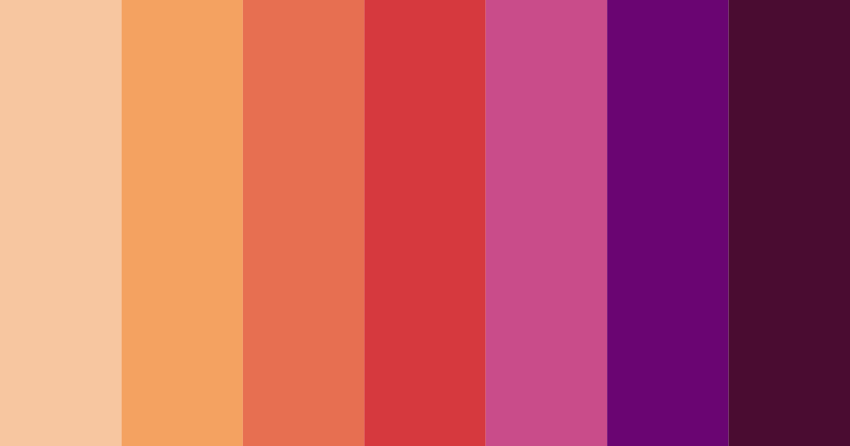 Download vintage vibes color palette PNG image (landscape)