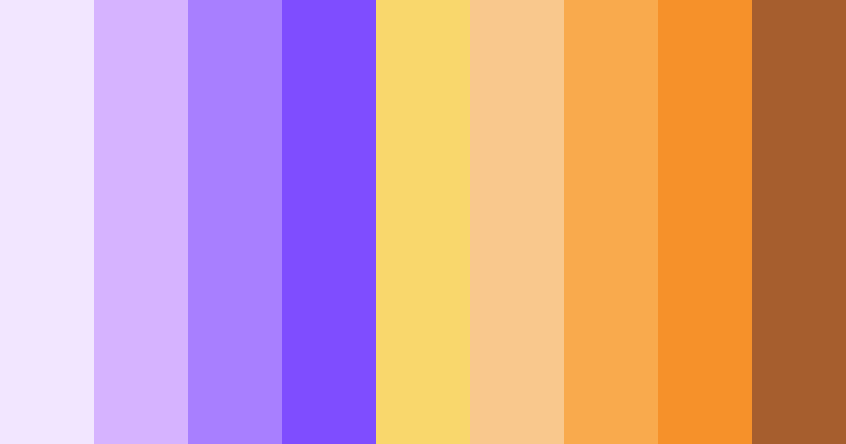 Download lavender nectar color palette PNG image (landscape)