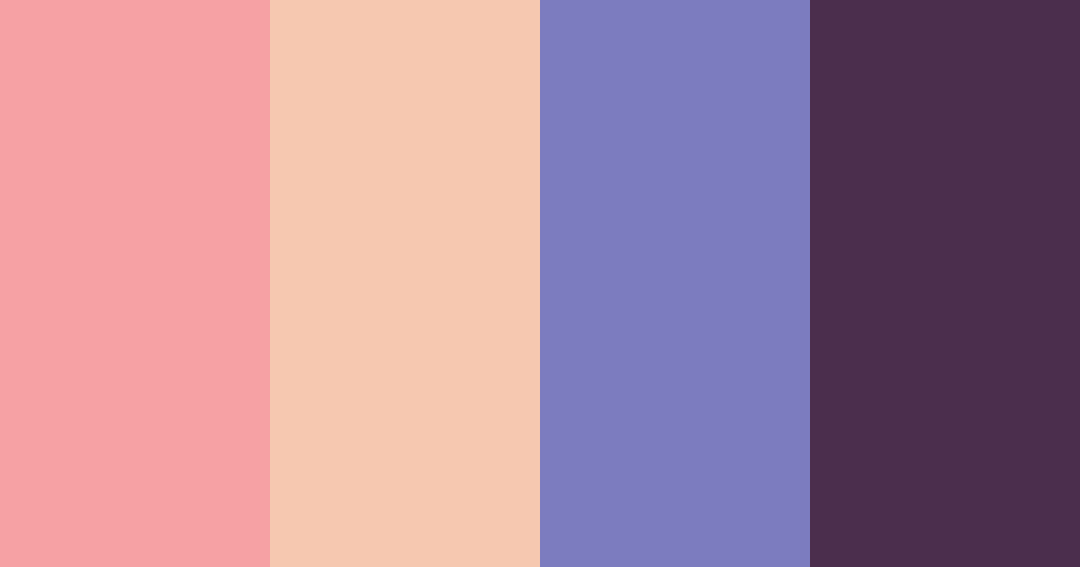 Download twilight reverie color palette PNG image (landscape)