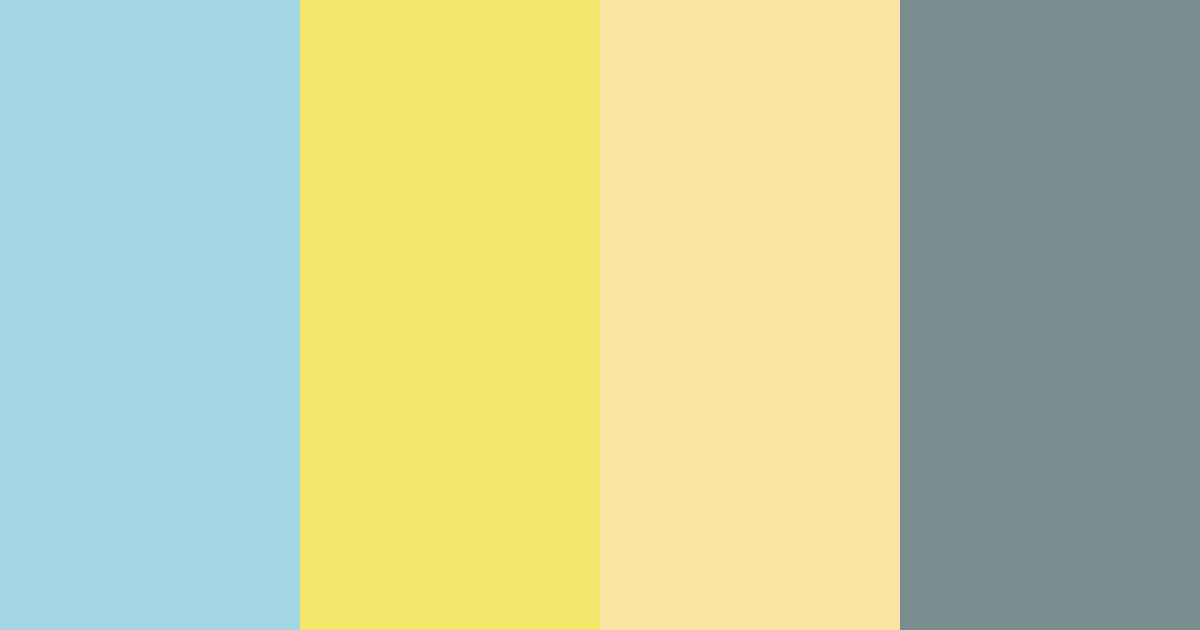 Download ocean breeze harmony color palette PNG image (landscape)