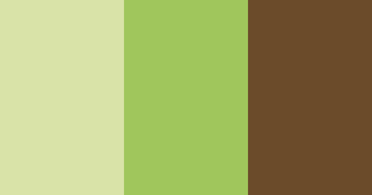 Download green brown yellow color palette PNG image (landscape)