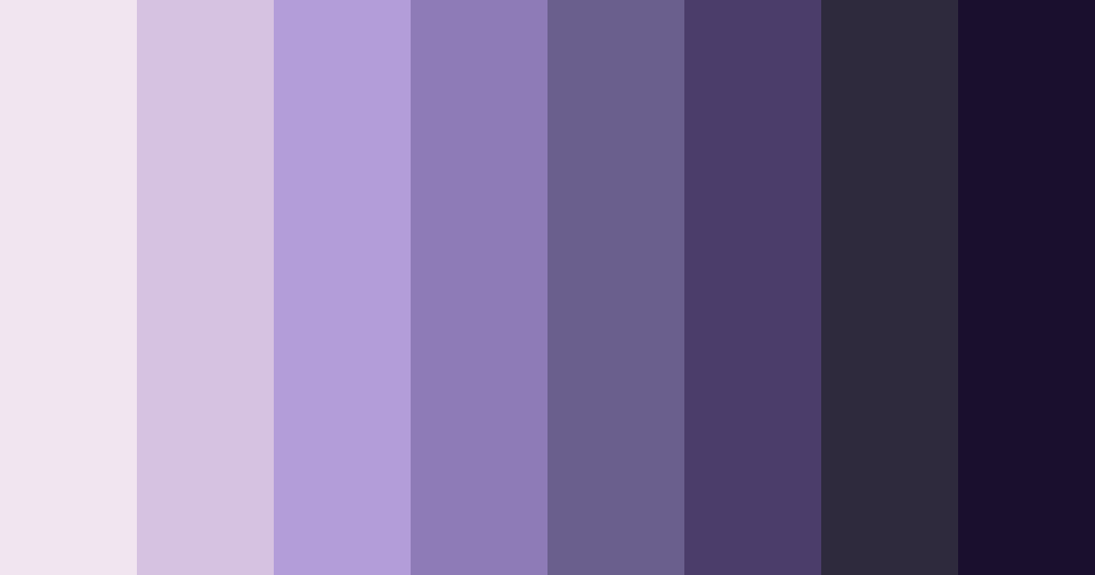 Download dreamy twilight color palette PNG image (landscape)