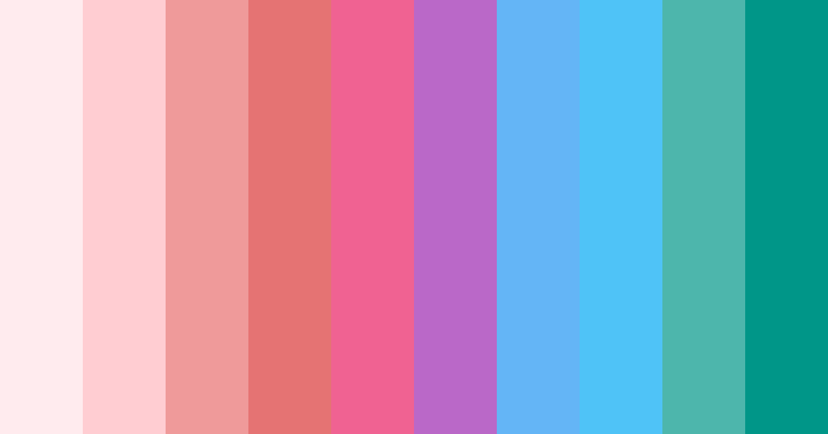 Download pastel melodies color palette PNG image (landscape)
