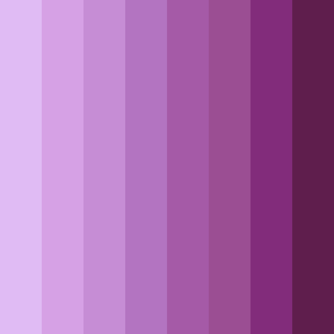 Download whimsical lavender dream color palette PNG image (square)