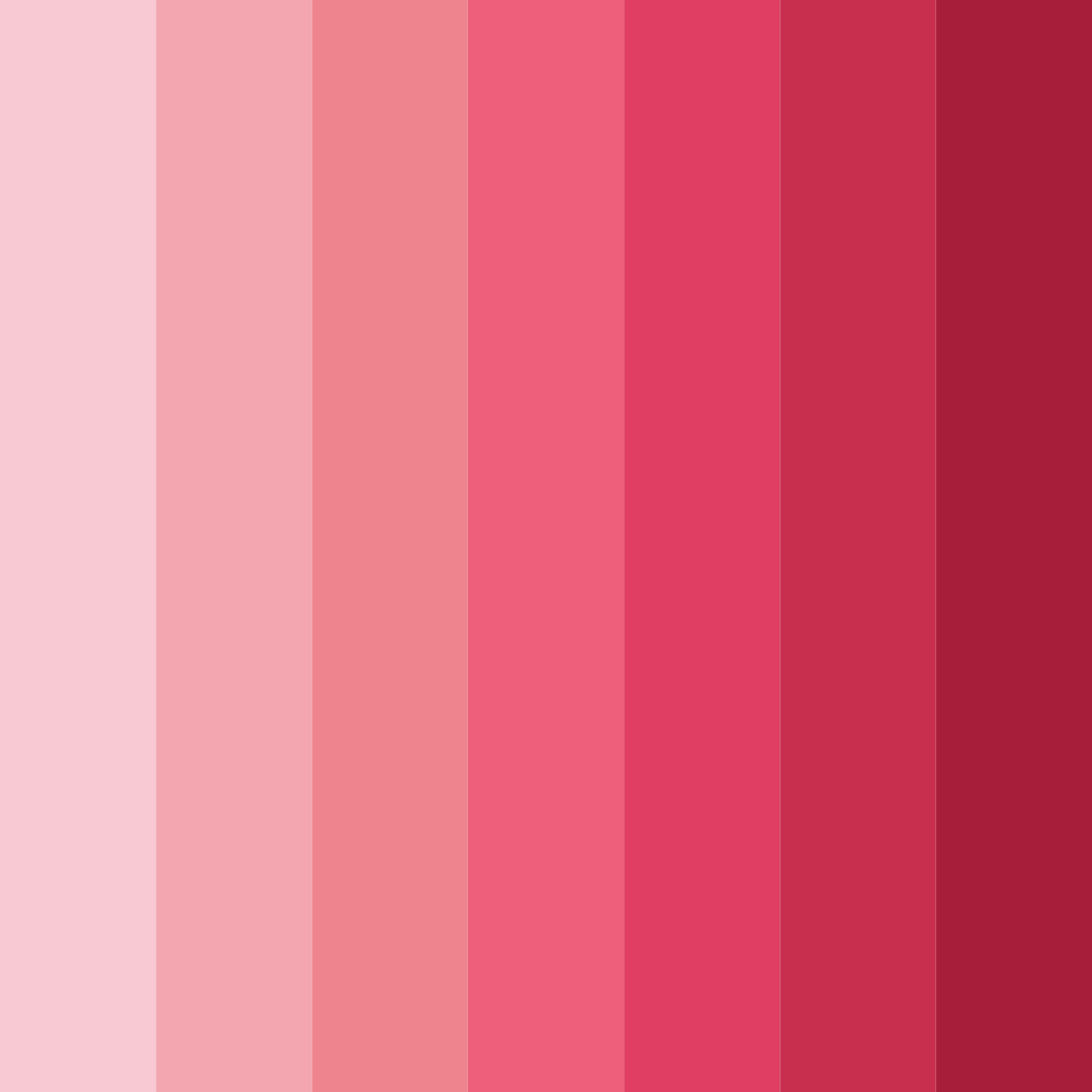 Download pink bird color palette PNG image (square)