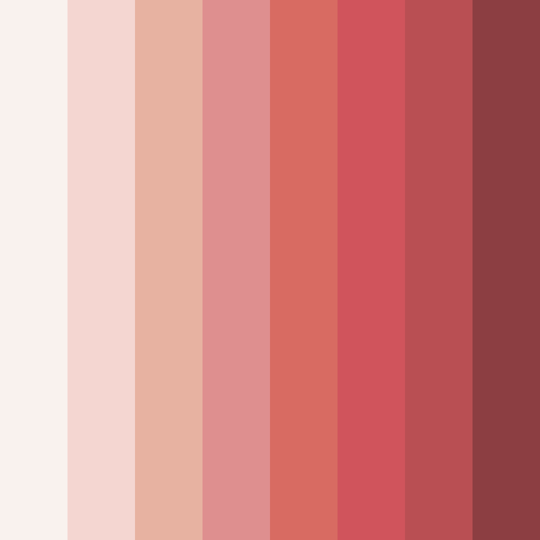 Download blush blossom dream color palette PNG image (square)