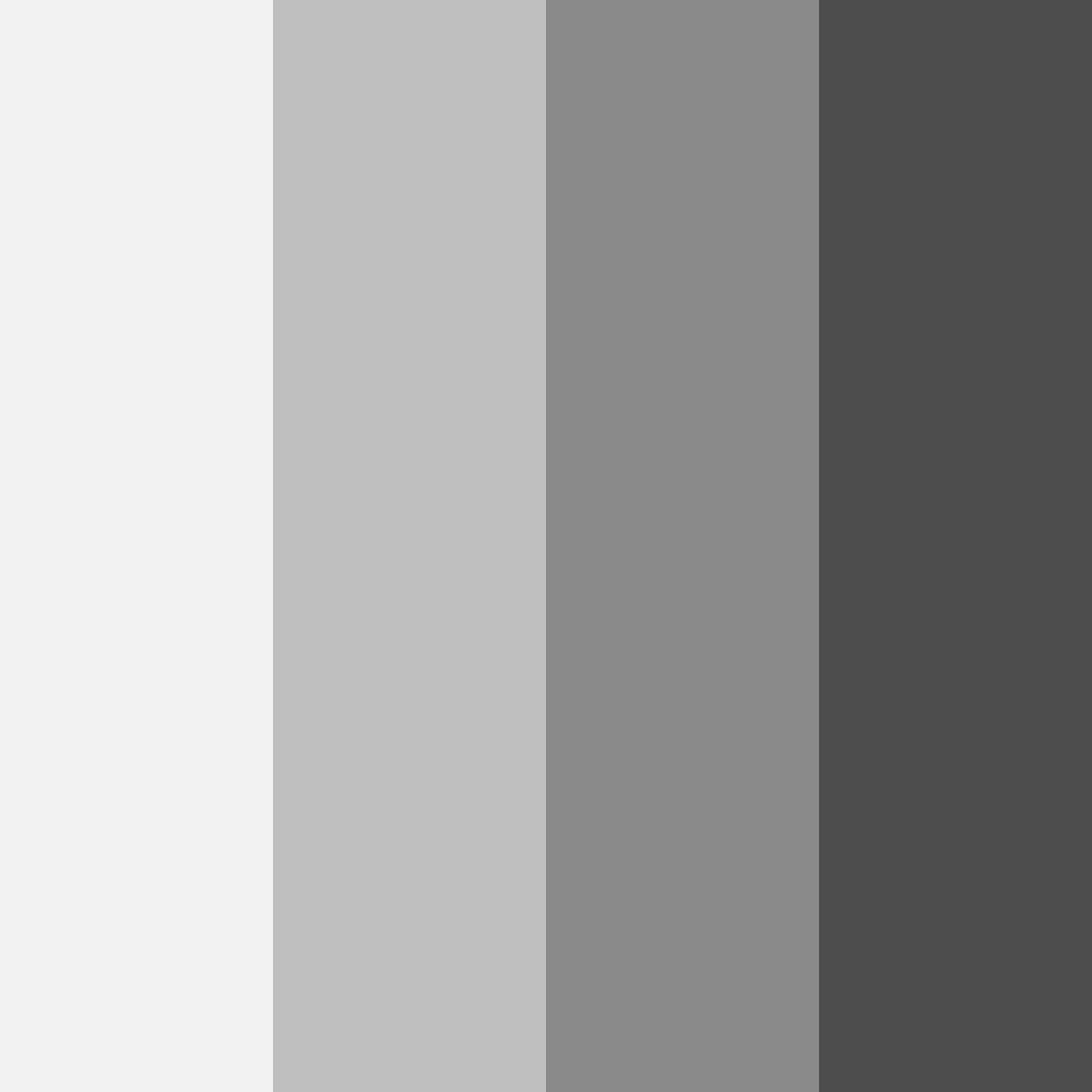 Download greyscale color palette PNG image (square)