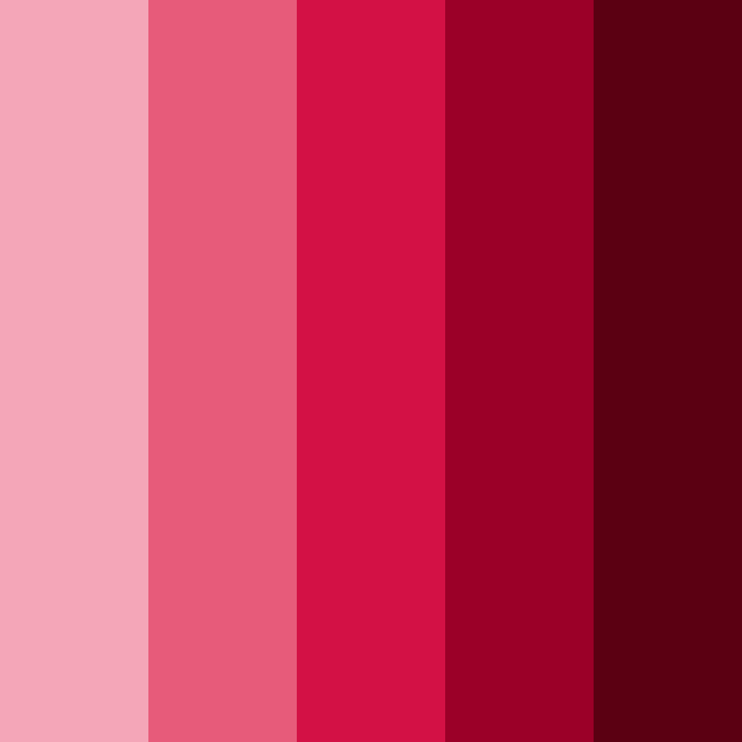 Download crimson delight color palette PNG image (square)