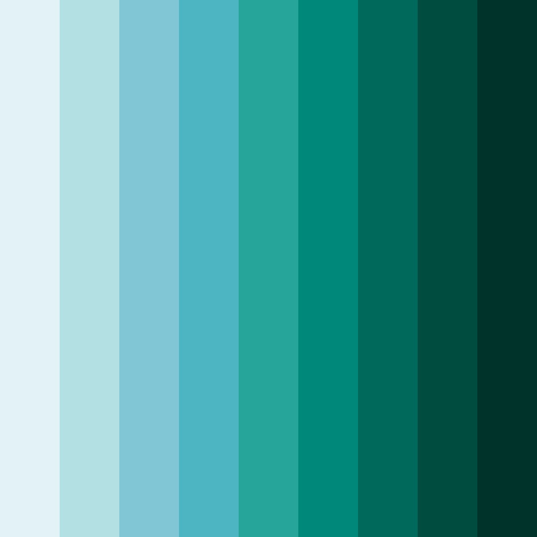 Download toxic tranquility color palette PNG image (square)