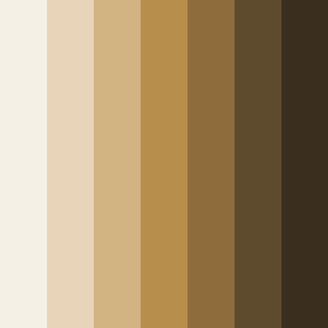 Download earthy embrace color palette PNG image (square)