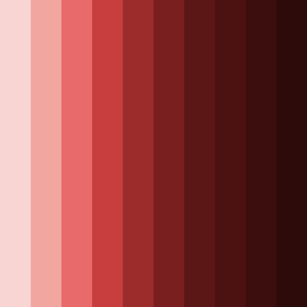 Download shades of grenat color palette PNG image (square)