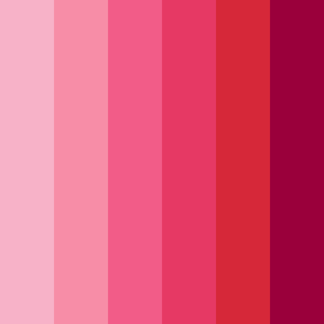 Download rose bonbon shades color palette PNG image (square)