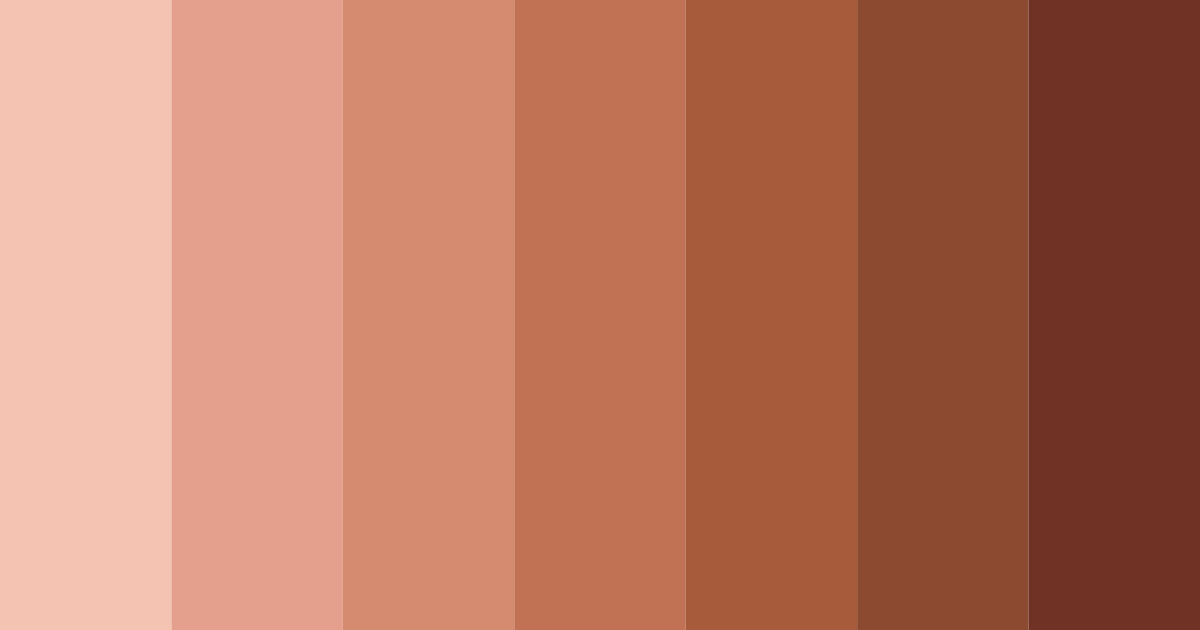 Download rusty embrace color palette PNG image (landscape)