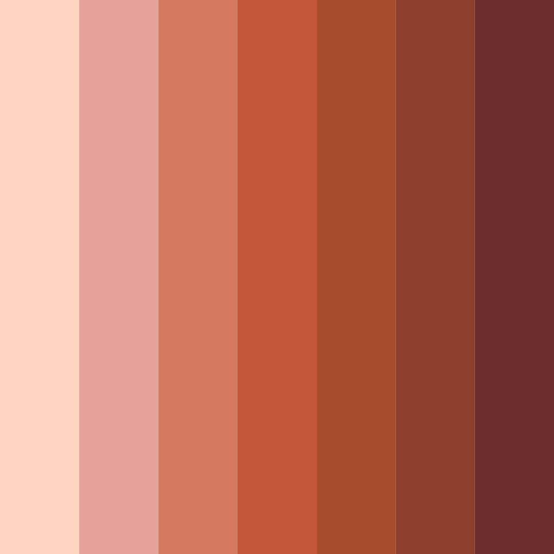 Download rusty rouge color palette PNG image (square)