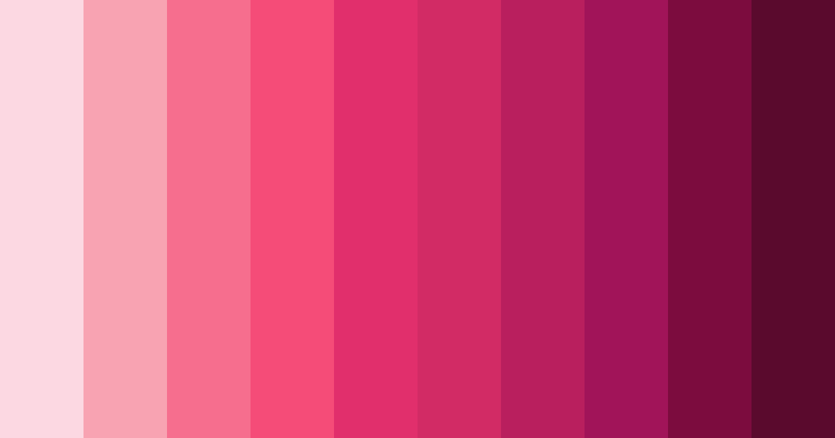 Download blush bloom color palette PNG image (landscape)