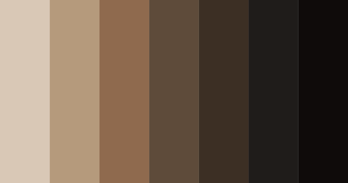 Download earthy elegance color palette PNG image (landscape)