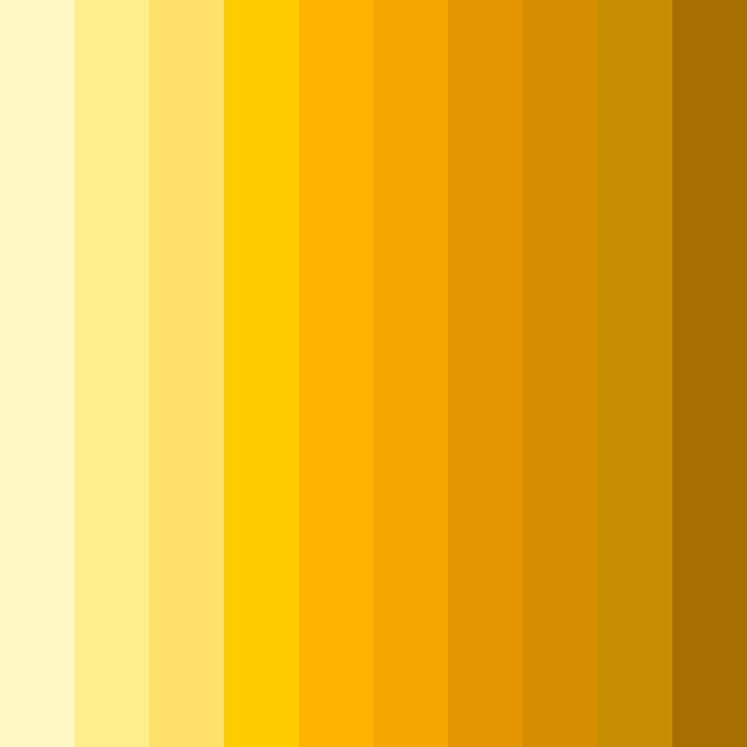Download sunny citrus bliss color palette PNG image (square)