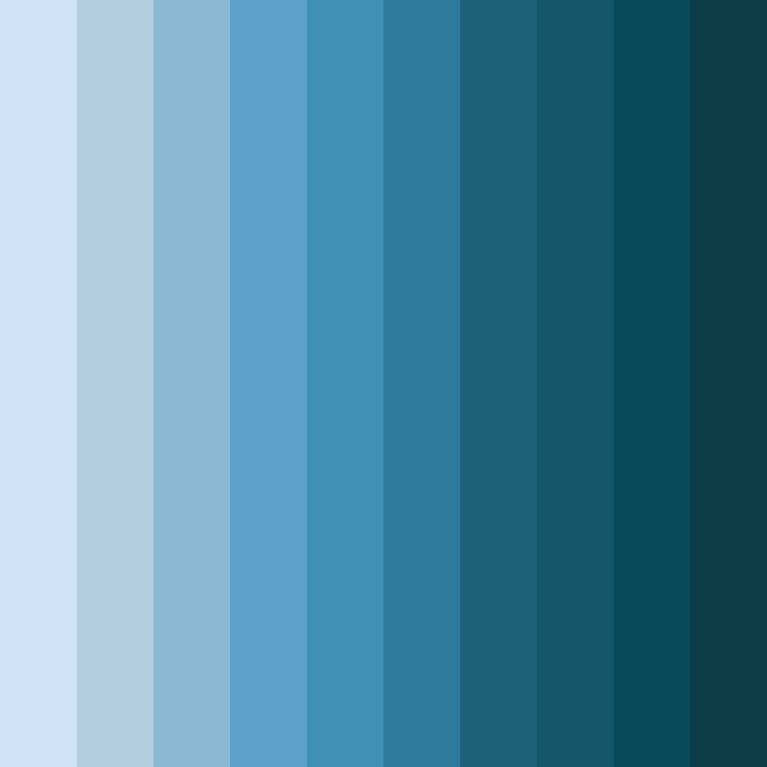 Download aqua mist serenity color palette PNG image (square)