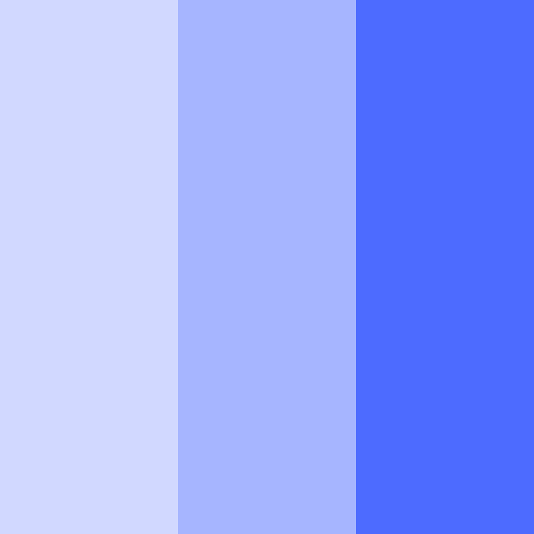 Download dreamy azure serenade color palette PNG image (square)