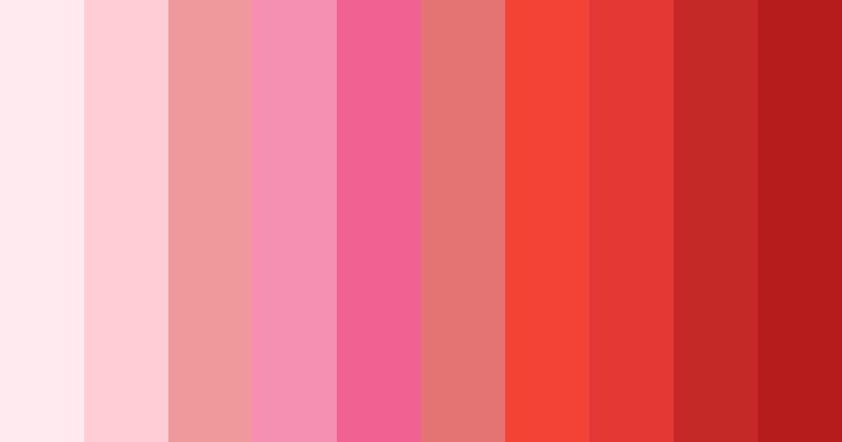 Download cutesy pink color palette PNG image (landscape)