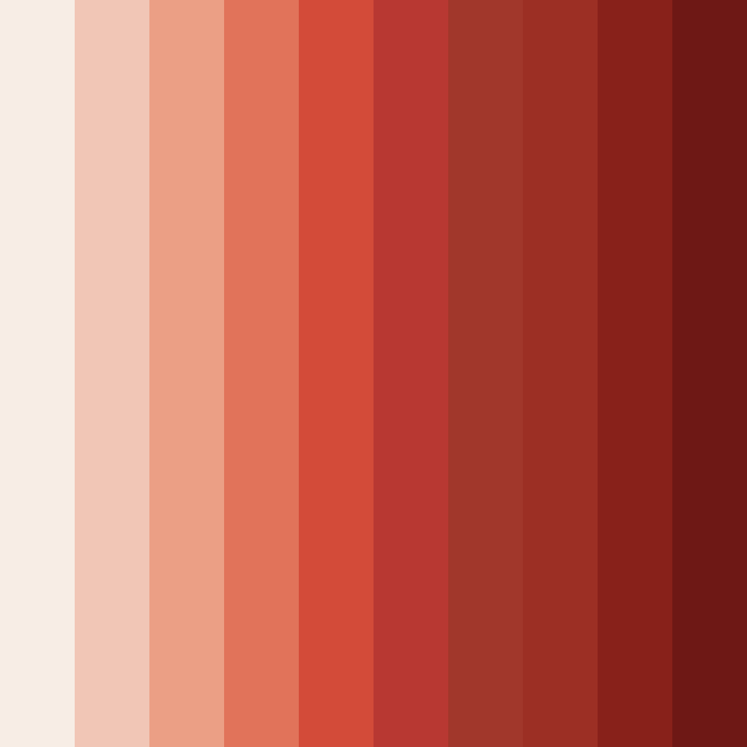 Download sunset embers color palette PNG image (square)