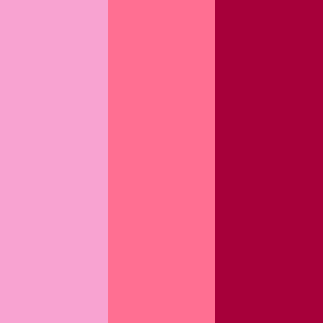 Download pink elegance color palette PNG image (square)