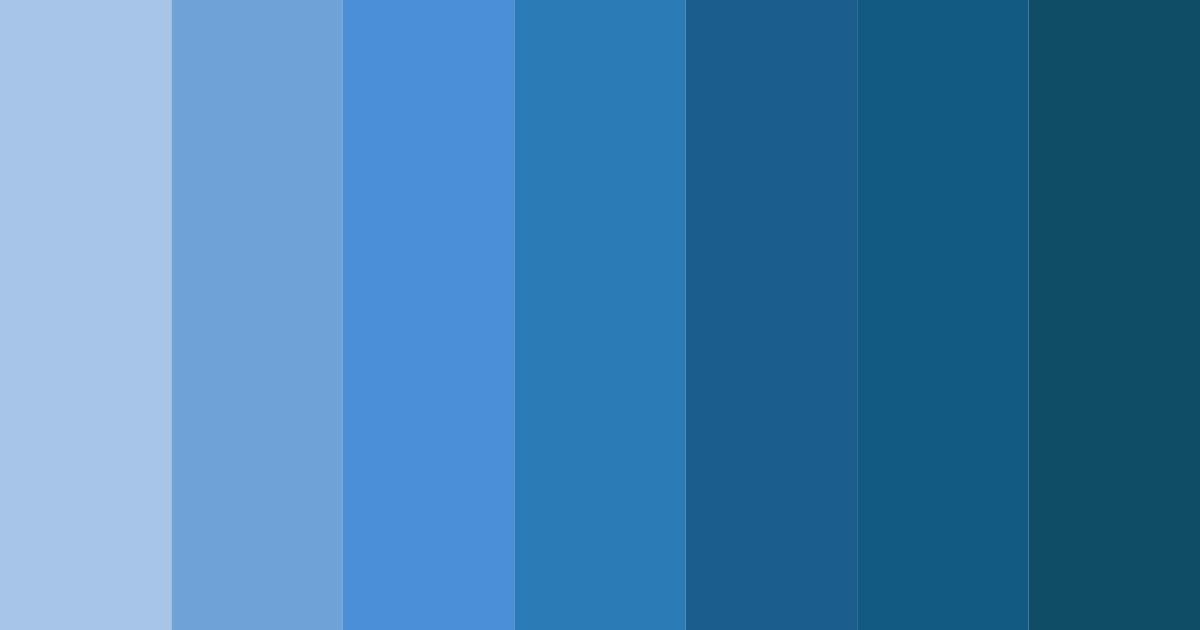 Download blue horizon serenade color palette PNG image (landscape)
