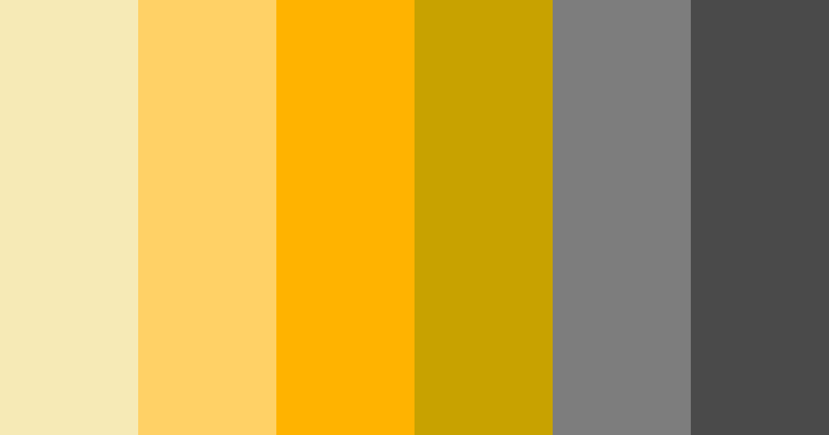 Download golden ember elegance color palette PNG image (landscape)