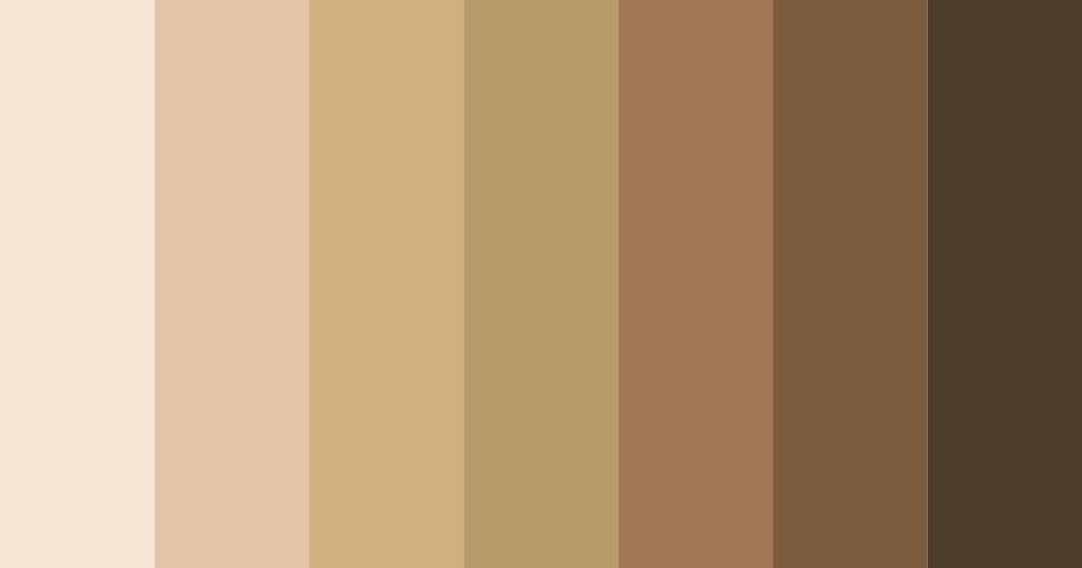 Download sandy serenity color palette PNG image (landscape)